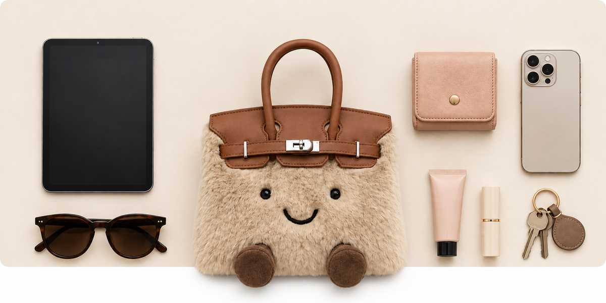 What fits inside the JellyFluff Bag